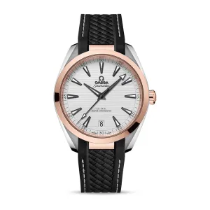 Omega Seamaster Aqua Terra 150M Watch, 41mm Silver Dial, 220.22.41.21.02.001