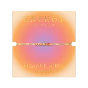 Orange Aura Energy Bracelet