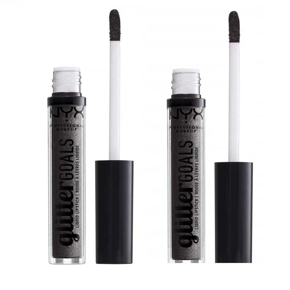 Pack of 2 NYX Glitter Goals Liquid Lipstick, Alienated GGLS08
