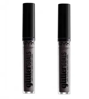 Pack of 2 NYX Glitter Goals Liquid Lipstick, Alienated GGLS08