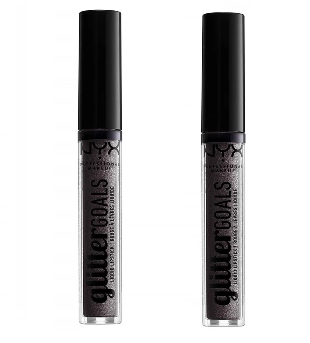 Pack of 2 NYX Glitter Goals Liquid Lipstick, Alienated GGLS08