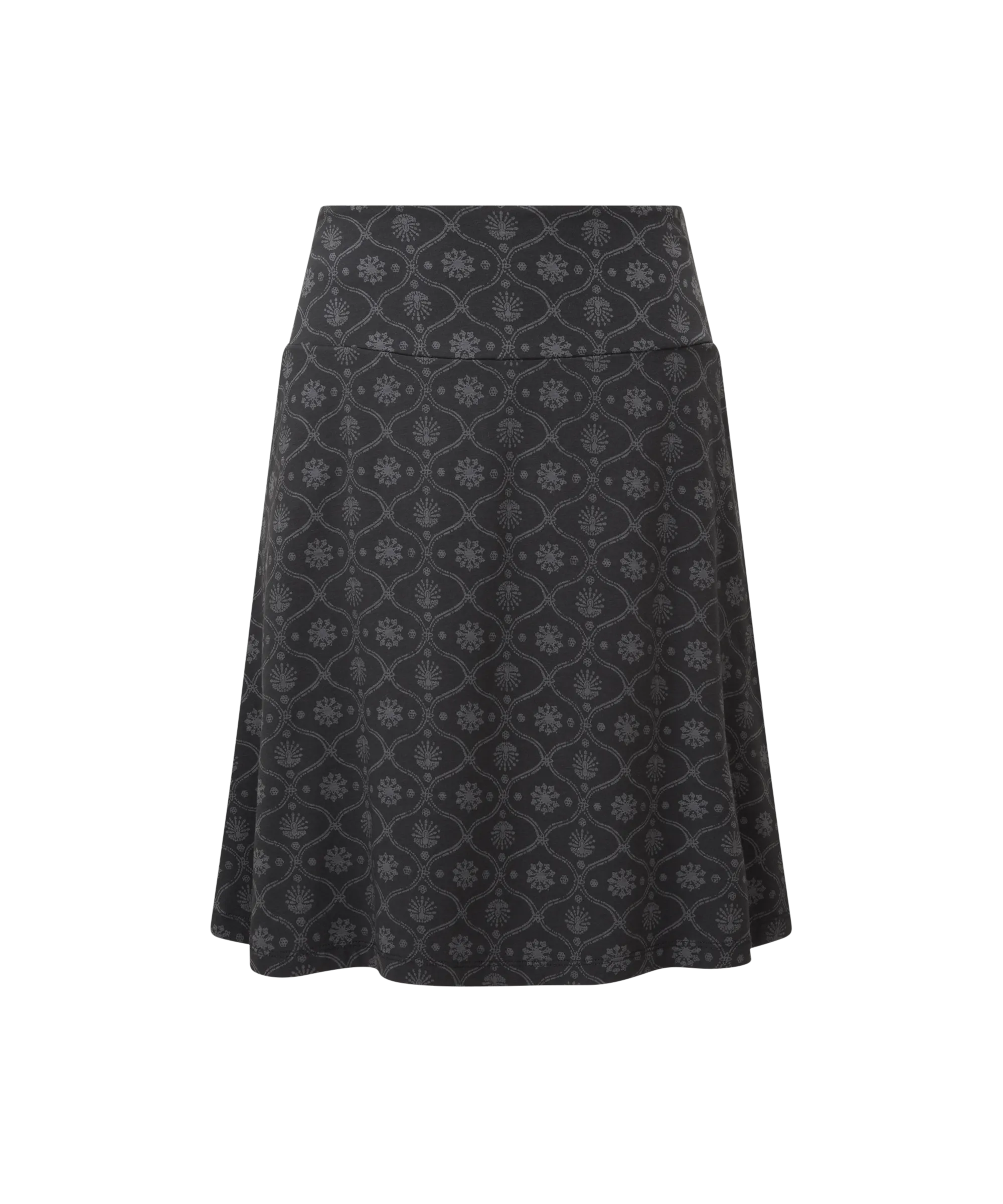 Padma Pull On Skirt - Black Sublime