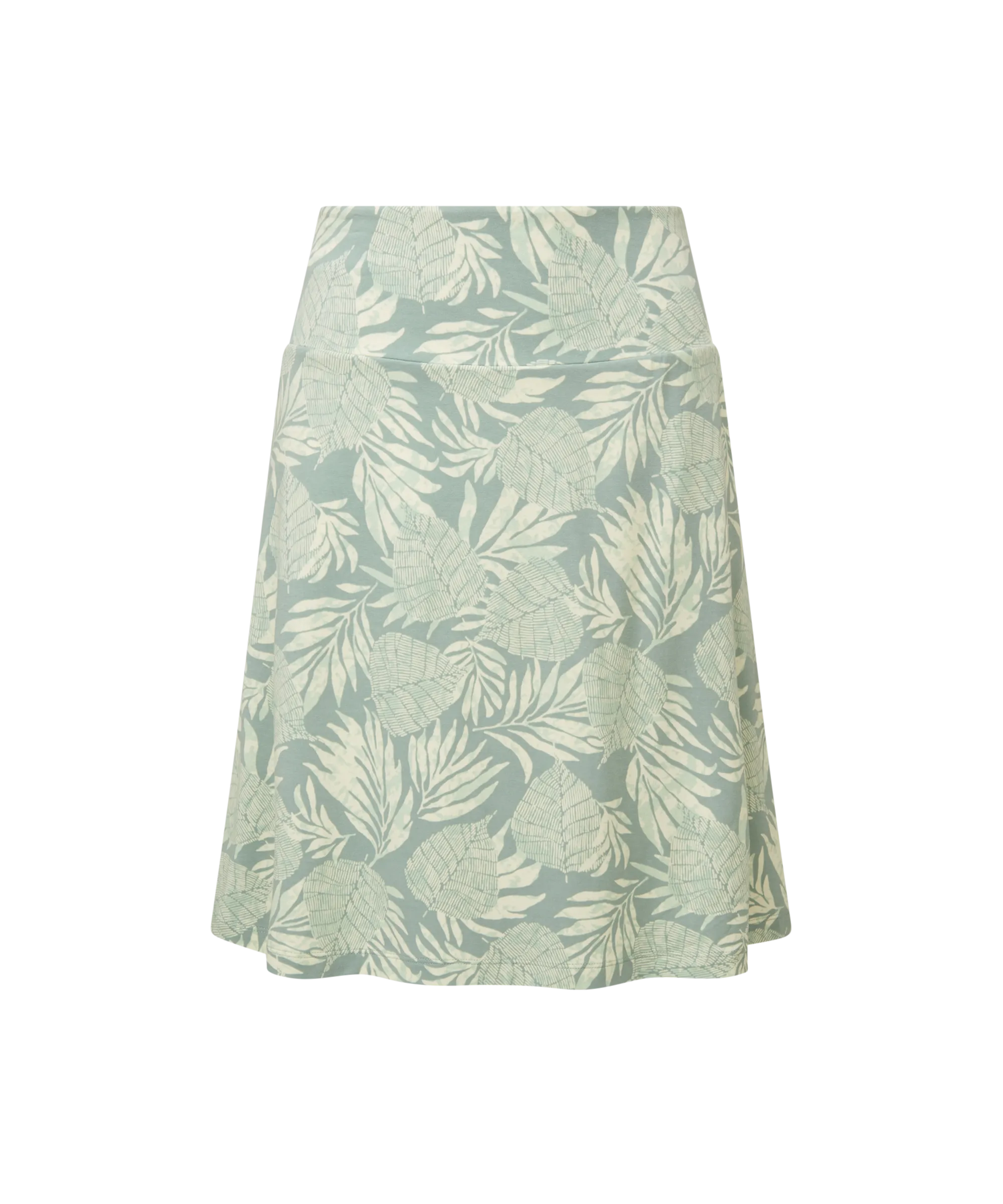 Padma Pull On Skirt - Celery Bhodi Leaf