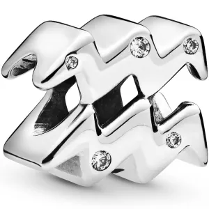 Pandora Sparkling Aquarius Zodiac Birthday Charm