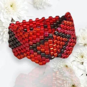Pattern - Bague COULEUR COQUELICOT