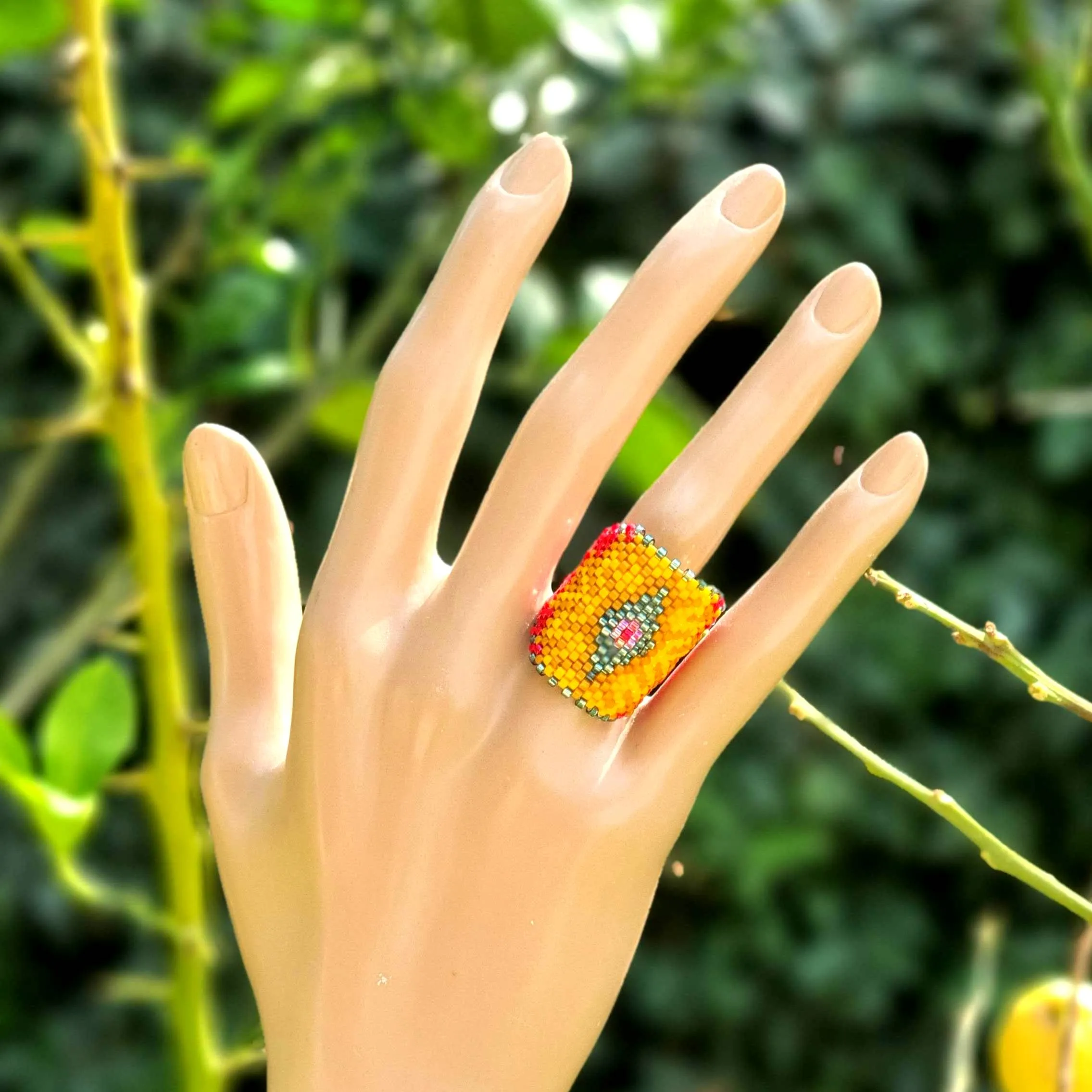 Pattern - Bague ZAPOPAN