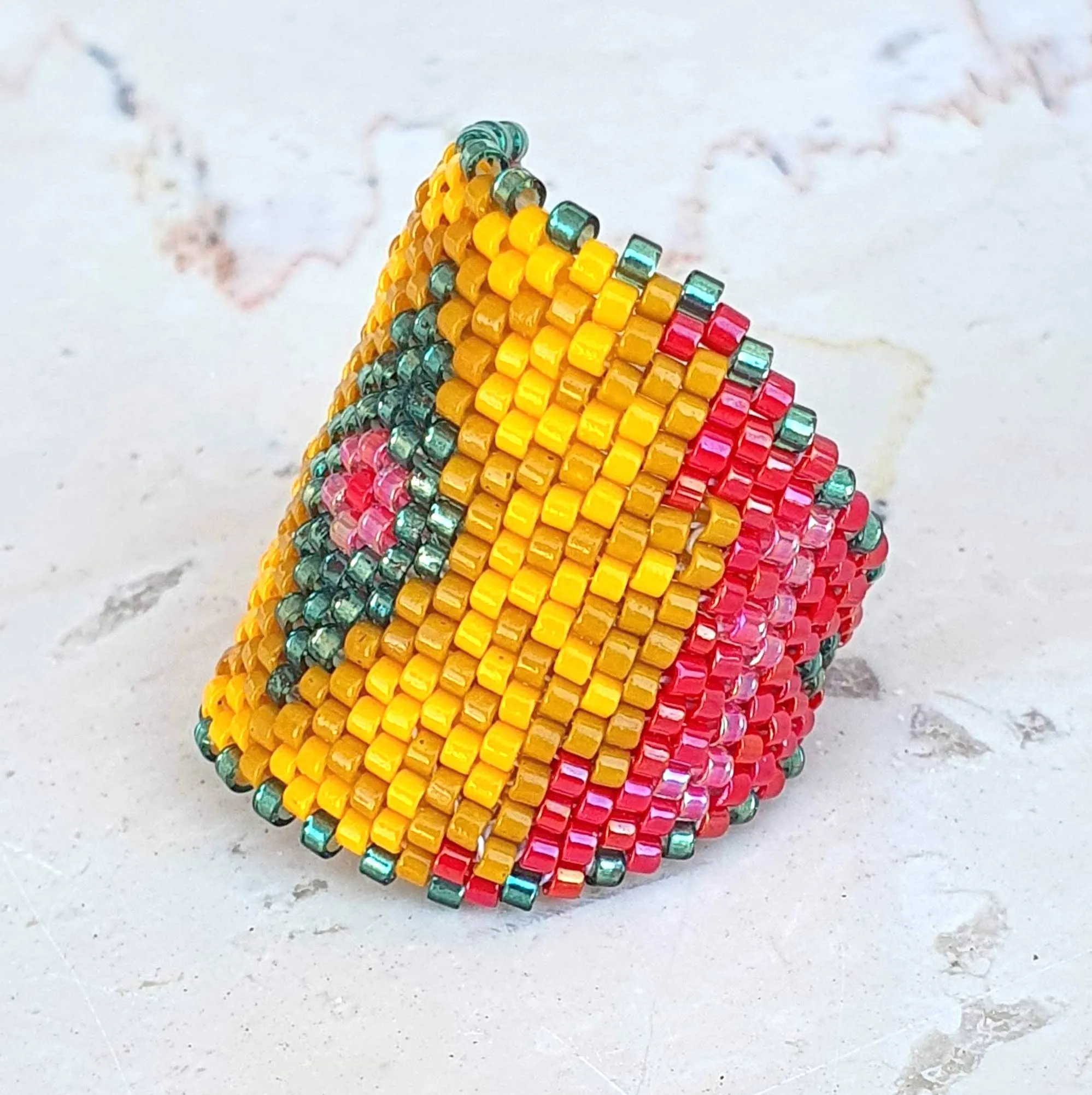 Pattern - Bague ZAPOPAN