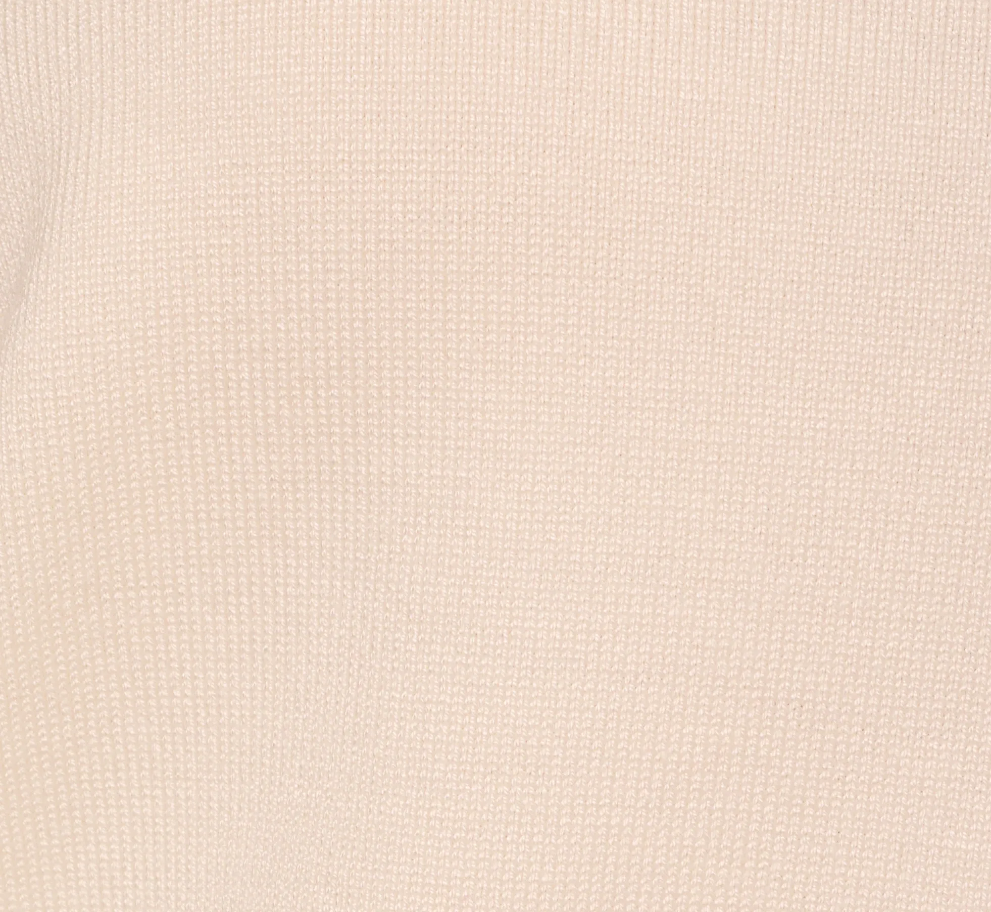 Pearl Trim Chiffon Sleeves Pullover Sweater In Winter White