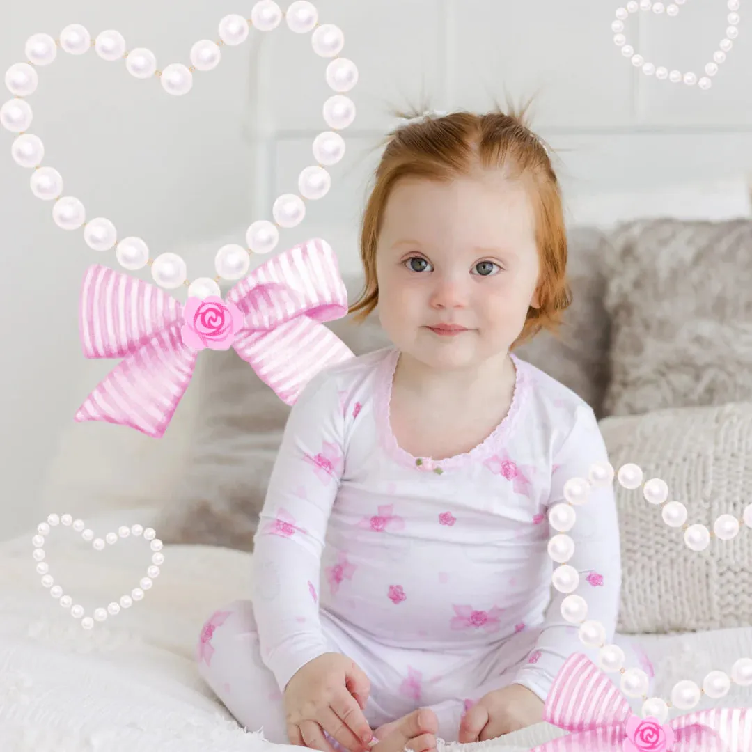 Pearly Hearts Pajama Set