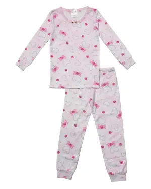 Pearly Hearts Pajama Set