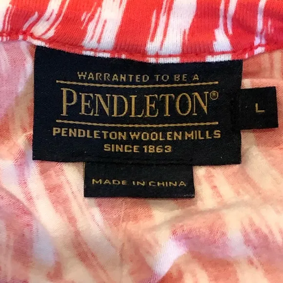 Pendleton Breezeway Zebra Print Dress - Size Large