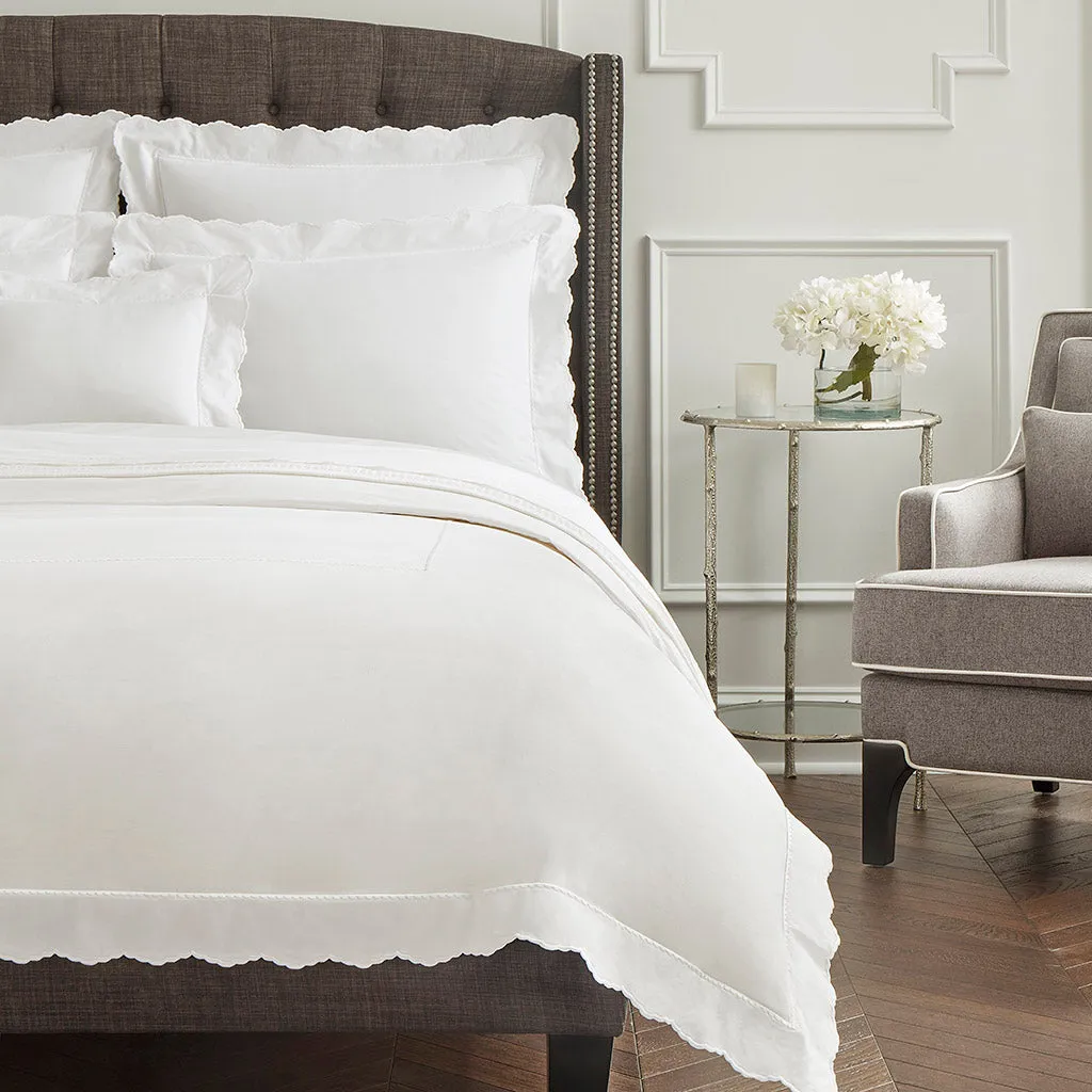 Pettine Scallop Duvet Cover & Sham Collection