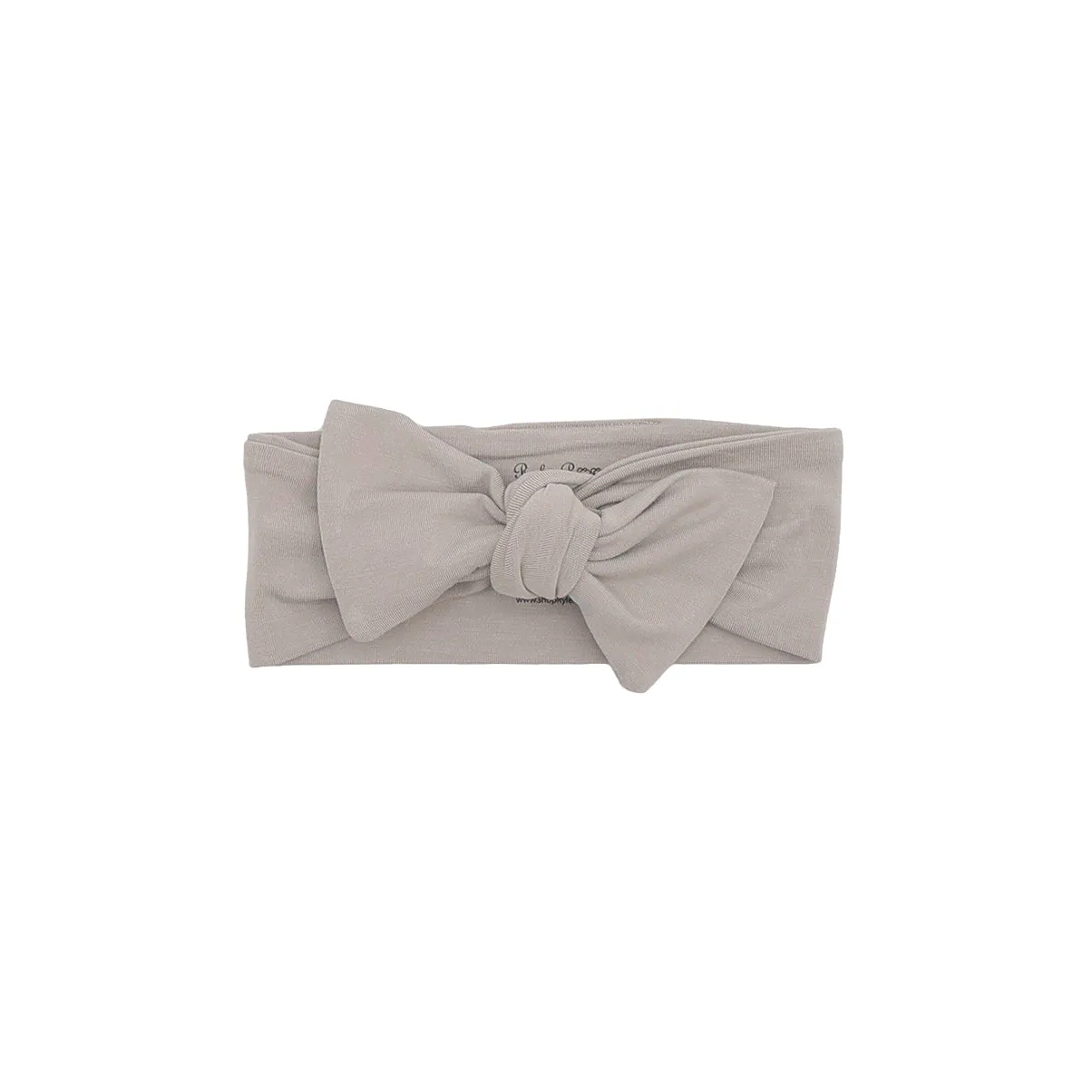 Pewter Bow Headband