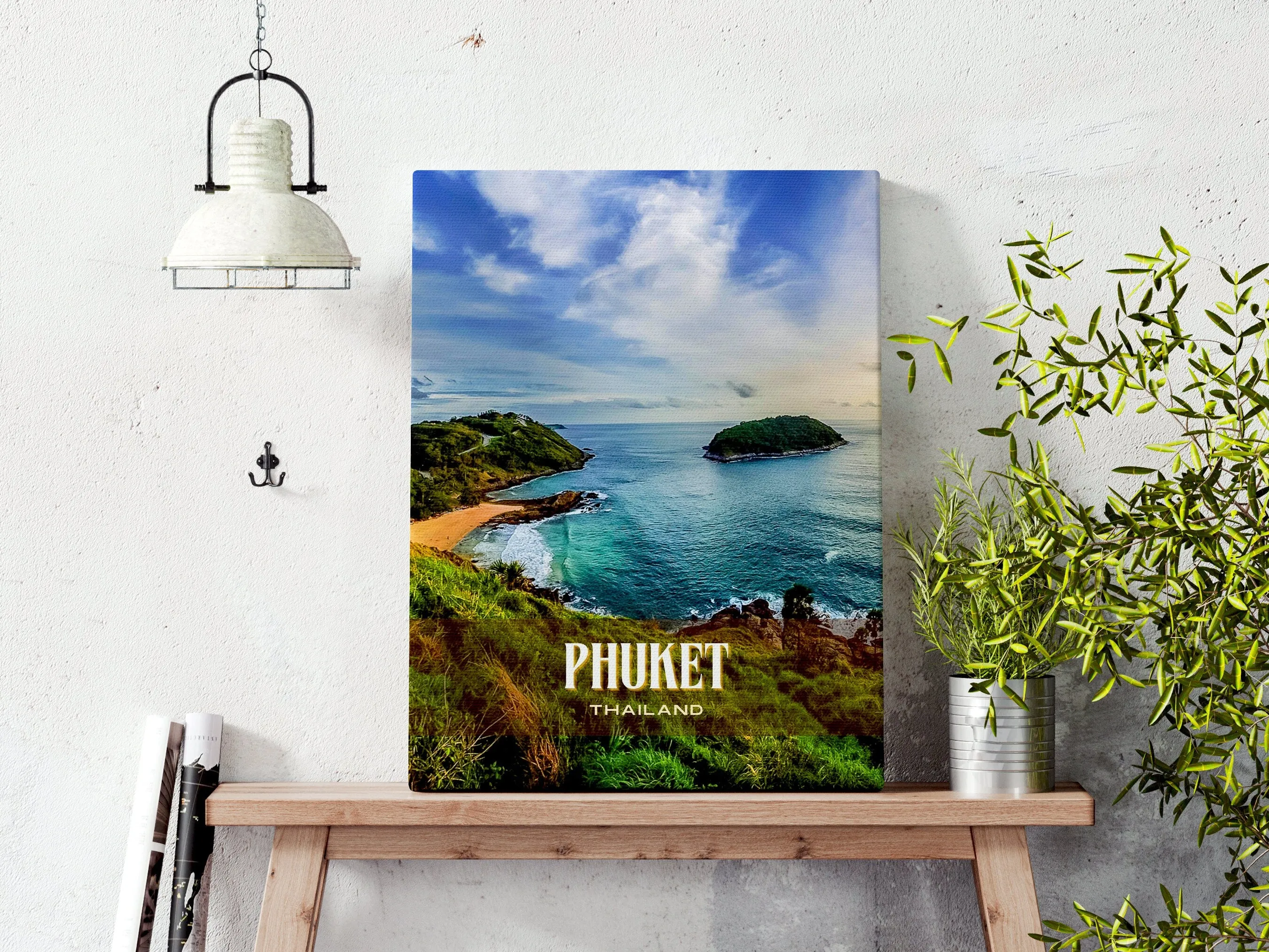 Phuket Retro Wall Art, Thailand