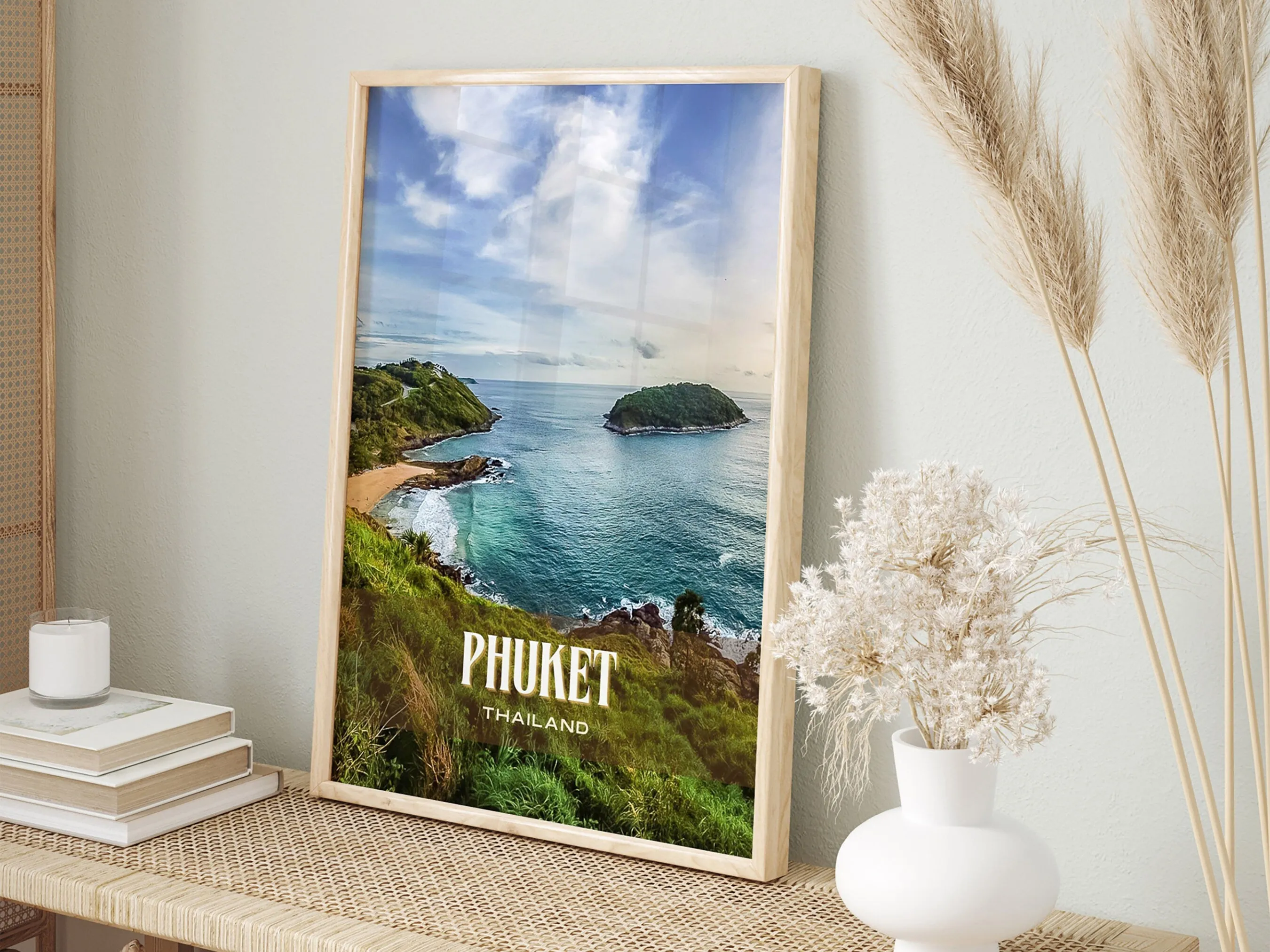 Phuket Retro Wall Art, Thailand