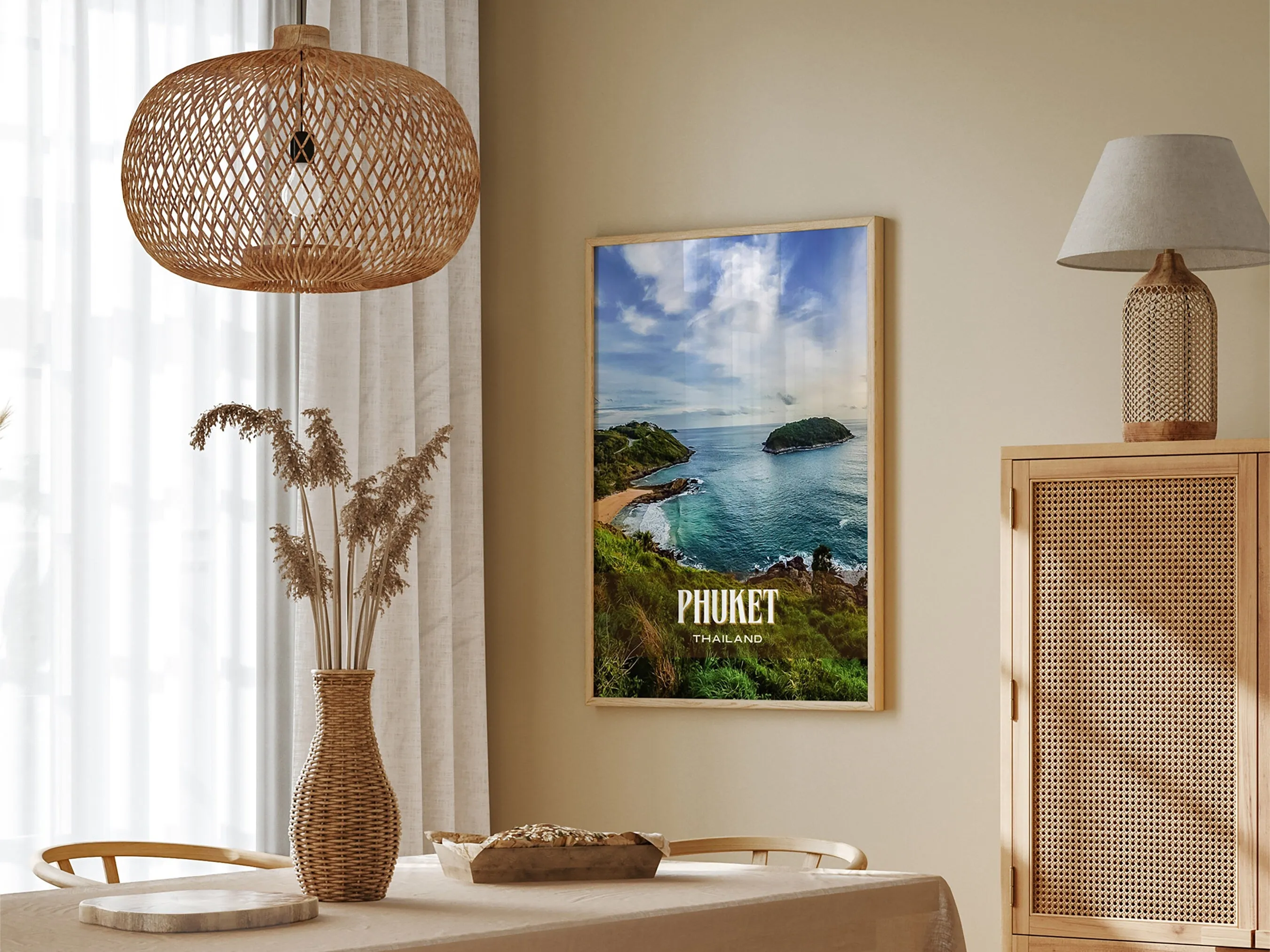 Phuket Retro Wall Art, Thailand