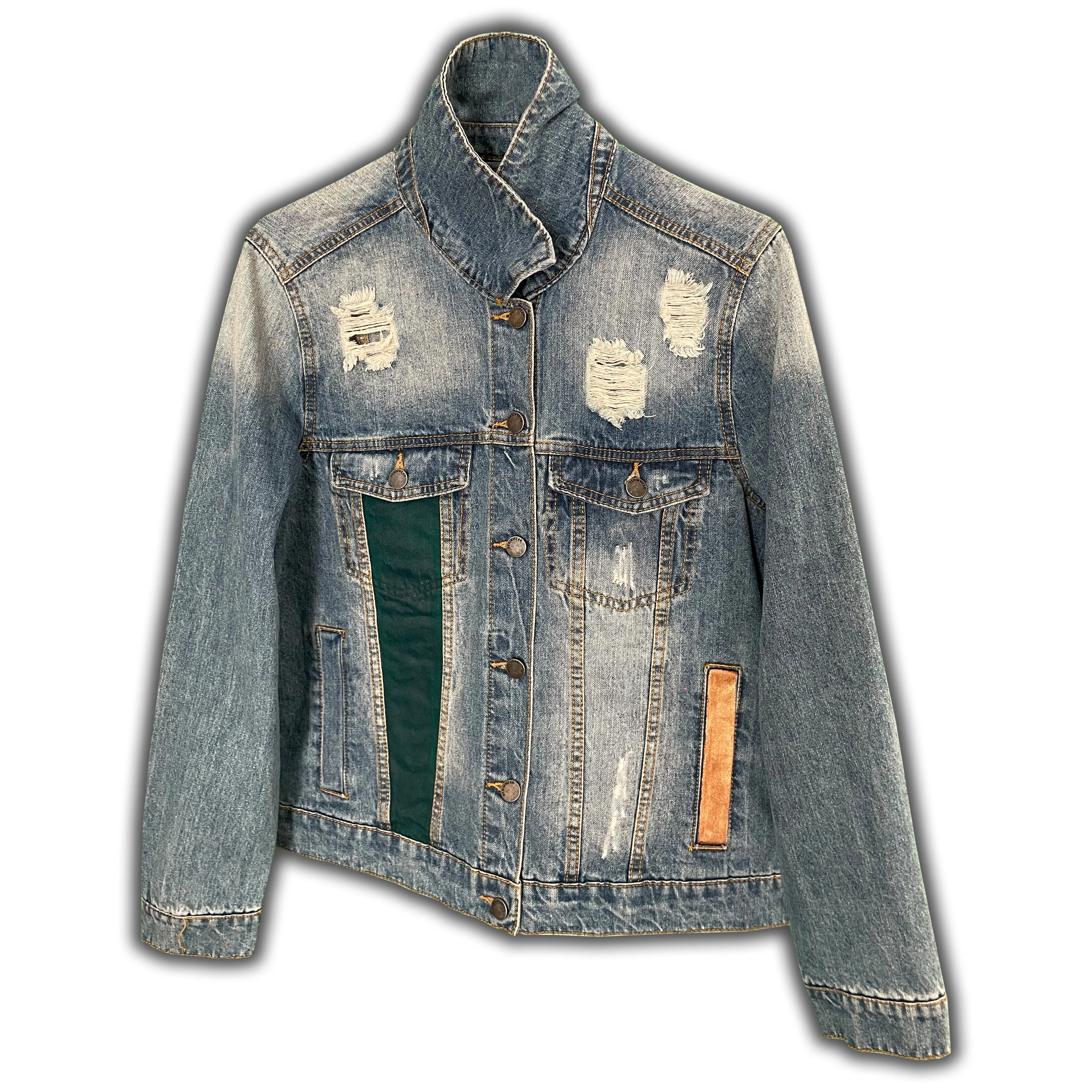 Picasso's Faces - Hand-Painted Denim Jacket