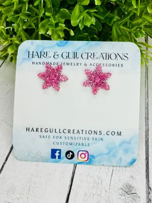 Pink Snowflakes