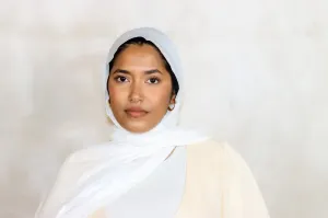 Premium Modal White Hijab