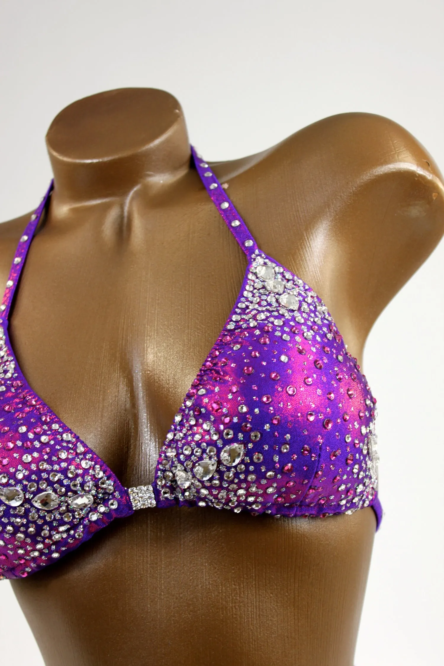 Purple Grape Figure Competition Suit