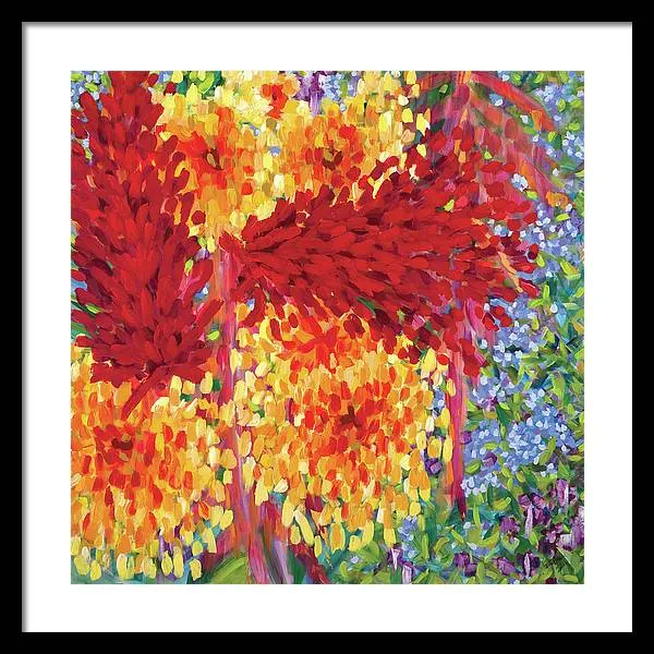 "Ginger Boom" - Framed Print