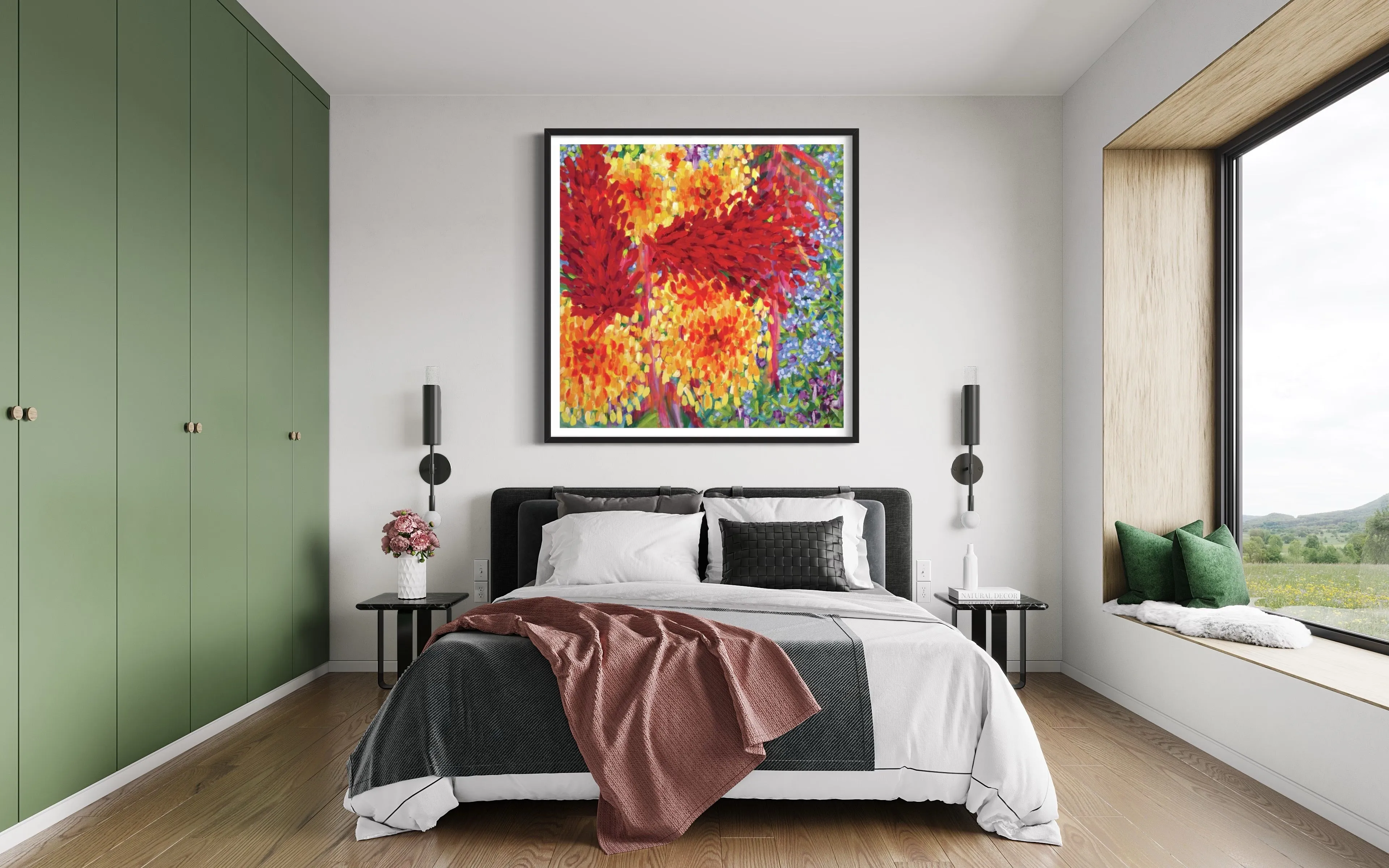 "Ginger Boom" - Framed Print