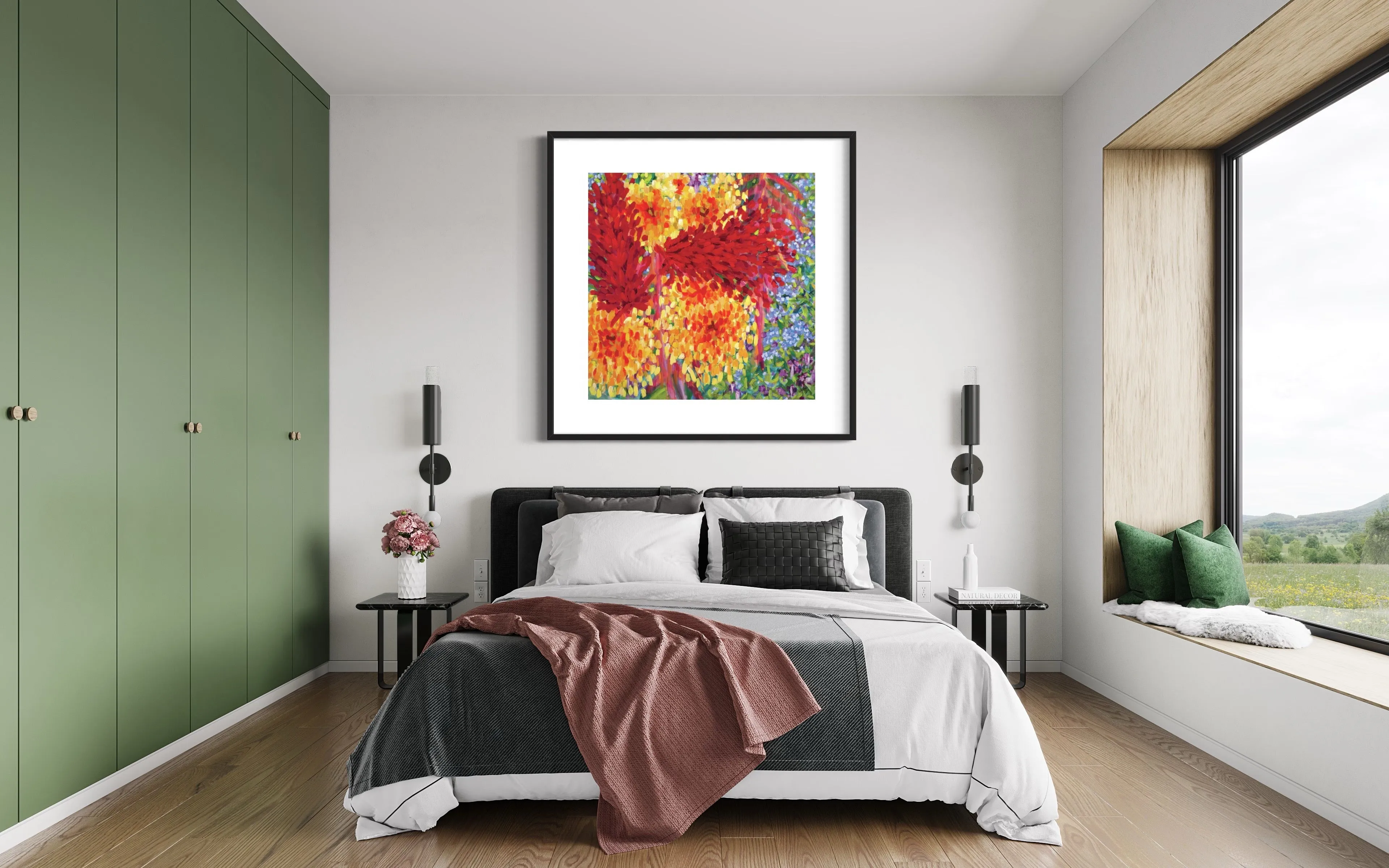 "Ginger Boom" - Framed Print