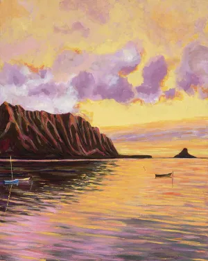 "Glowing Kualoa 2" - Archival Print