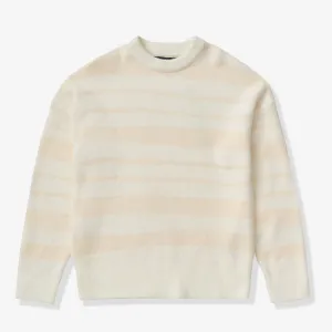 "Neve" Mohair Sweater (ivory/pearl)