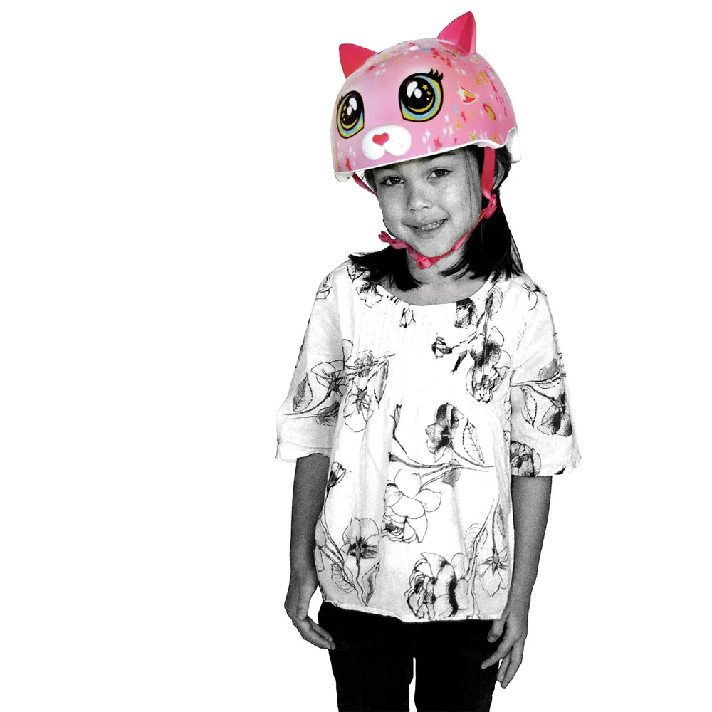 Raskullz Astro Cat Pink Helmet - Toddler Size