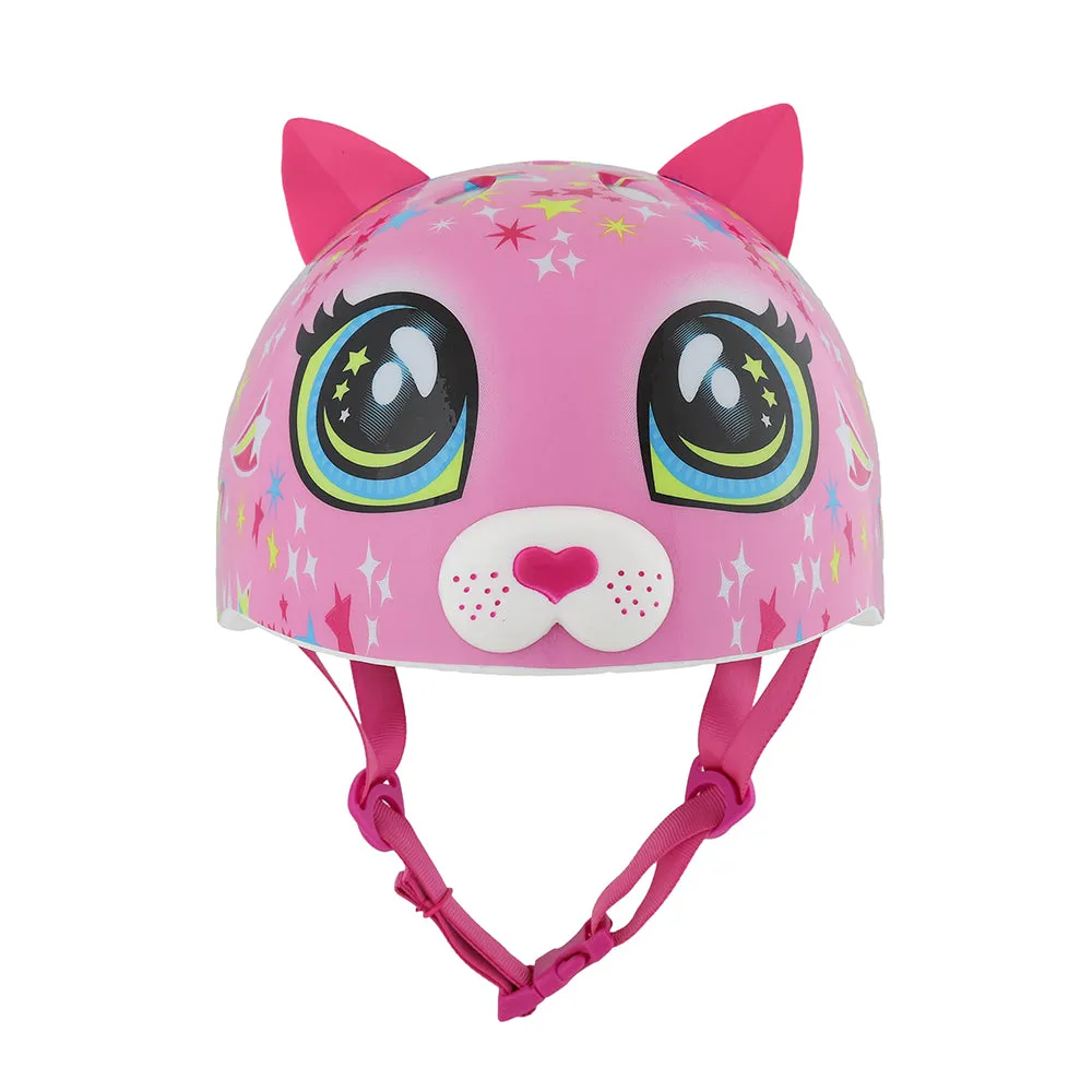 Raskullz Astro Cat Pink Helmet - Toddler Size