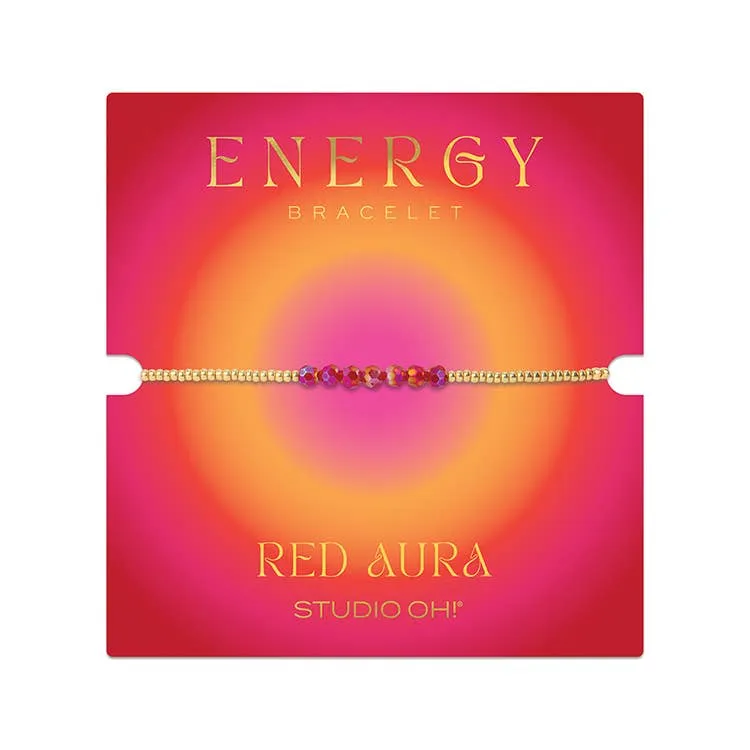 Red Aura Energy Bracelet