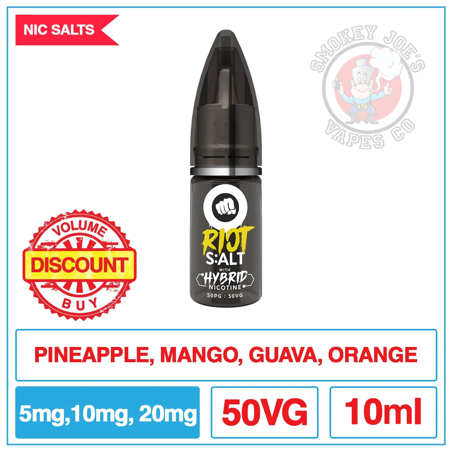 Riot Squad Salts - Tropical Fury