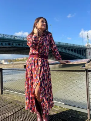 Robe Chemise JANE Patron de couture Pochette - CLEMATISSE PATTERN