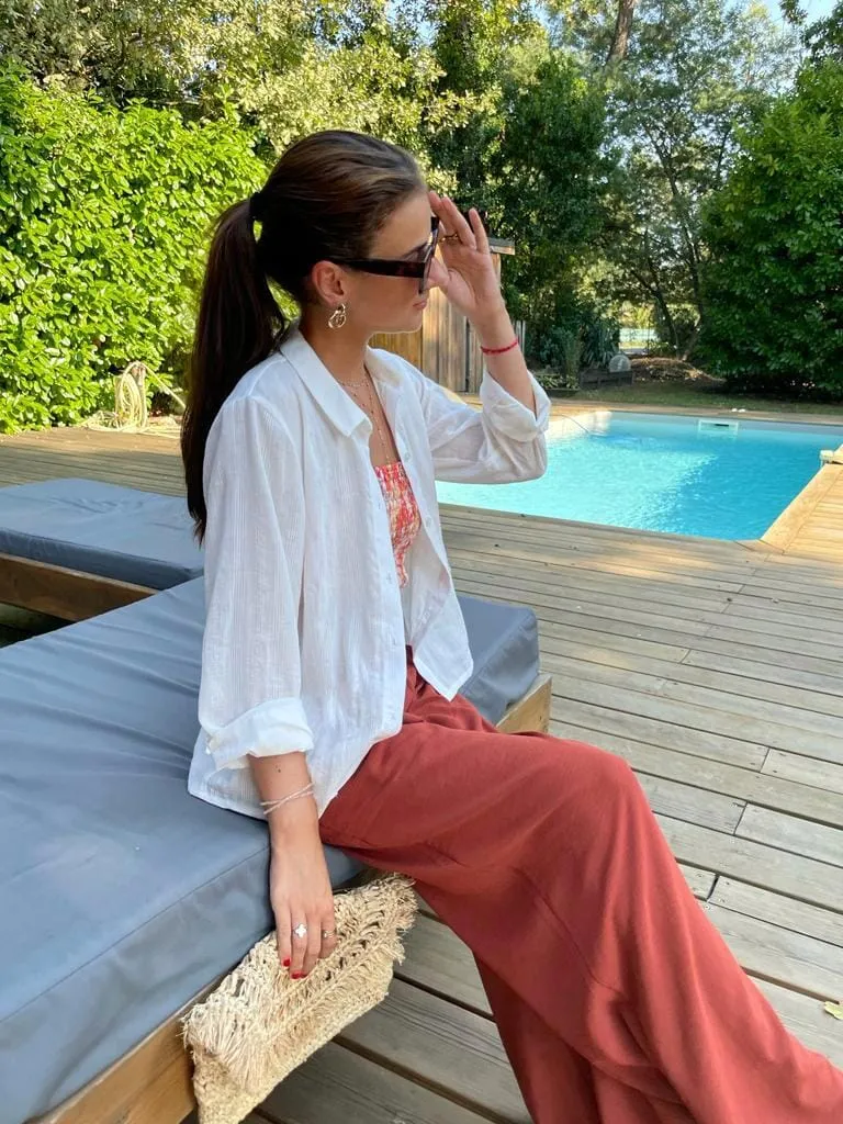 Robe Chemise JANE Patron de couture Pochette - CLEMATISSE PATTERN