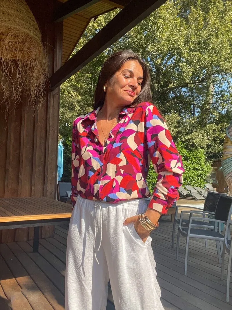 Robe Chemise JANE Patron de couture Pochette - CLEMATISSE PATTERN