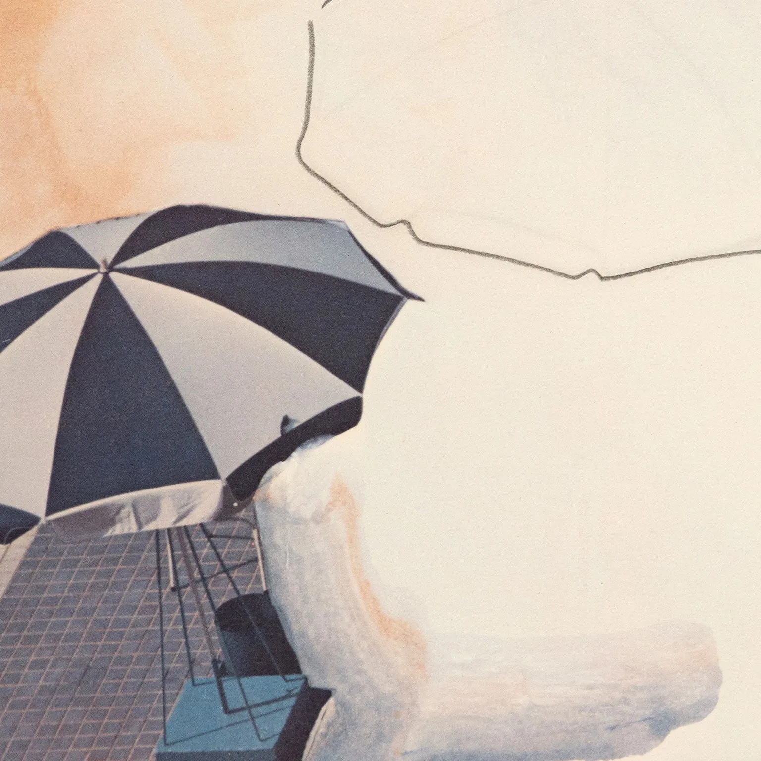 ROBERT RAUSCHENBERG "UMBRELLAS" LITHO, 1983