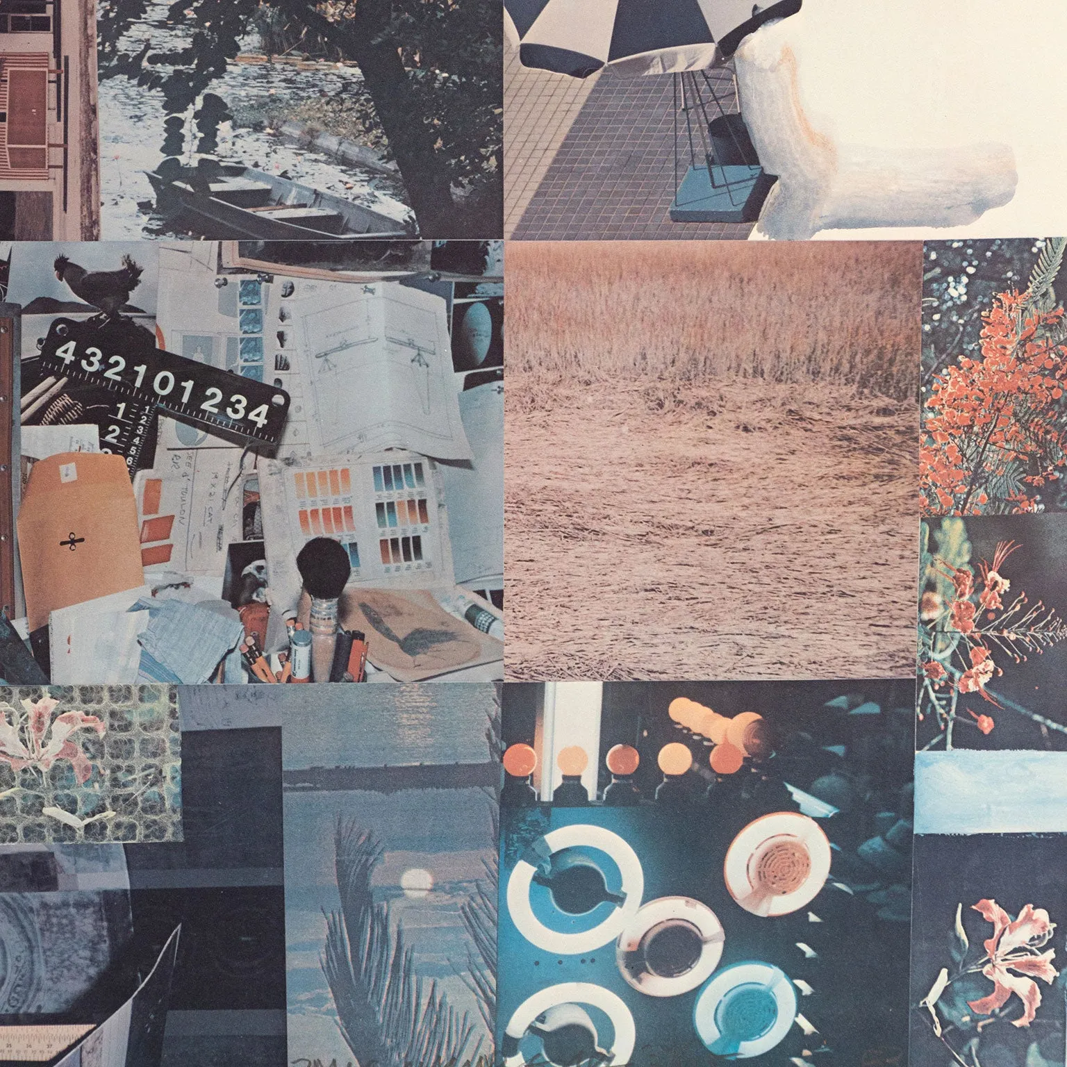ROBERT RAUSCHENBERG "UMBRELLAS" LITHO, 1983
