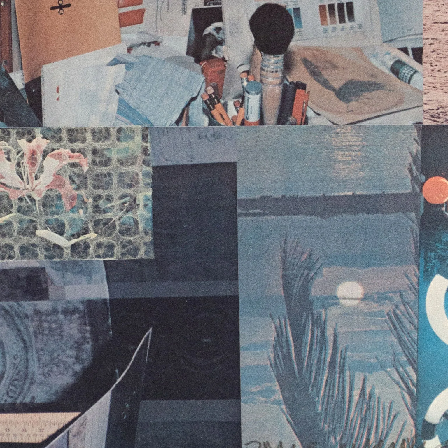 ROBERT RAUSCHENBERG "UMBRELLAS" LITHO, 1983