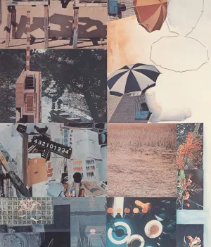 ROBERT RAUSCHENBERG "UMBRELLAS" LITHO, 1983