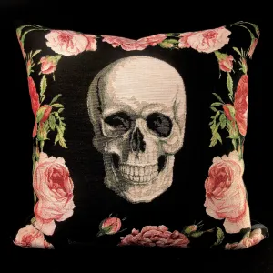 Roses & Skull Pillow