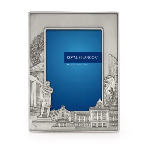 Royal Selangor Hand Finished Singapore Scenes Collection Civic District Photoframe 4R