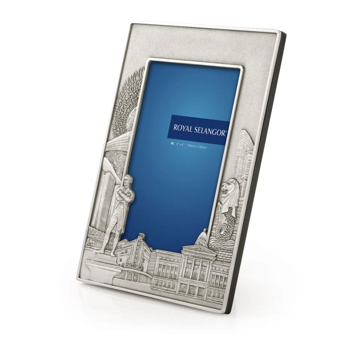 Royal Selangor Hand Finished Singapore Scenes Collection Civic District Photoframe 4R