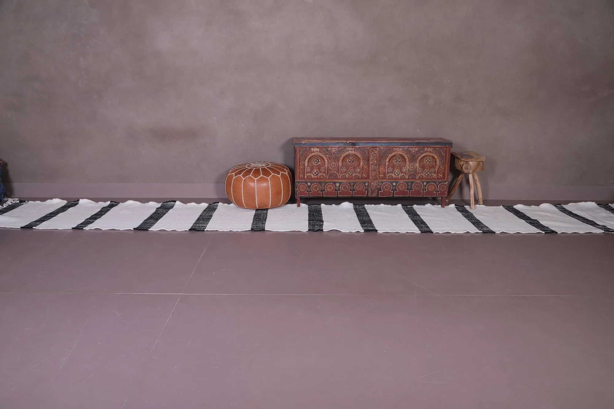 Runner handmade rug - custom moroccan carpet - Wool rug