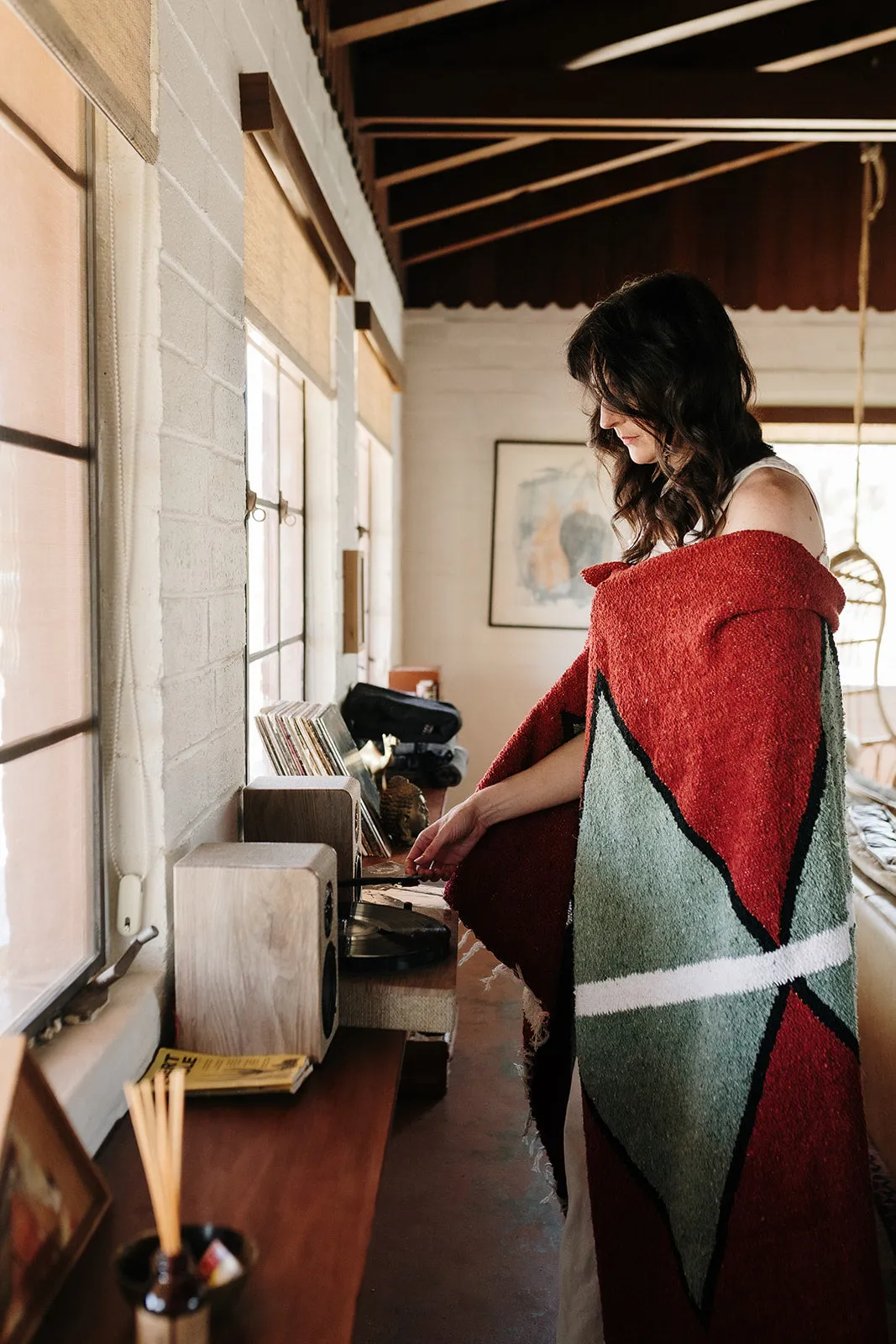 Sage   Canyon // Handwoven Blanket