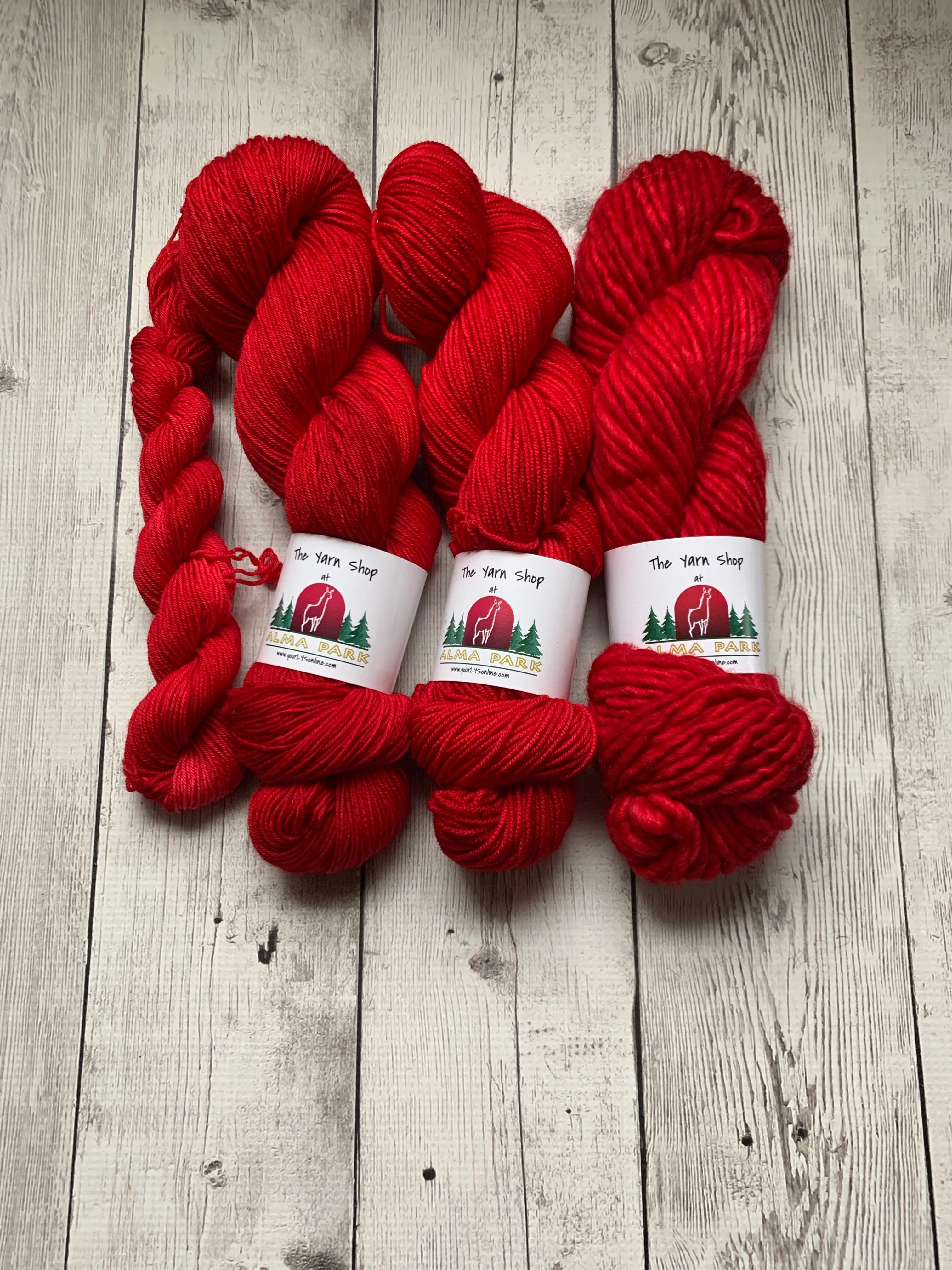 SANTA SUIT RED -  Semi-Solid  - Multiple Weights - RTS