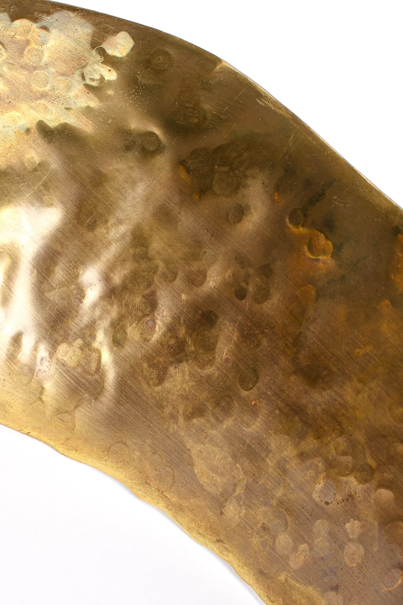 Sculptural Hammered Collar Necklace