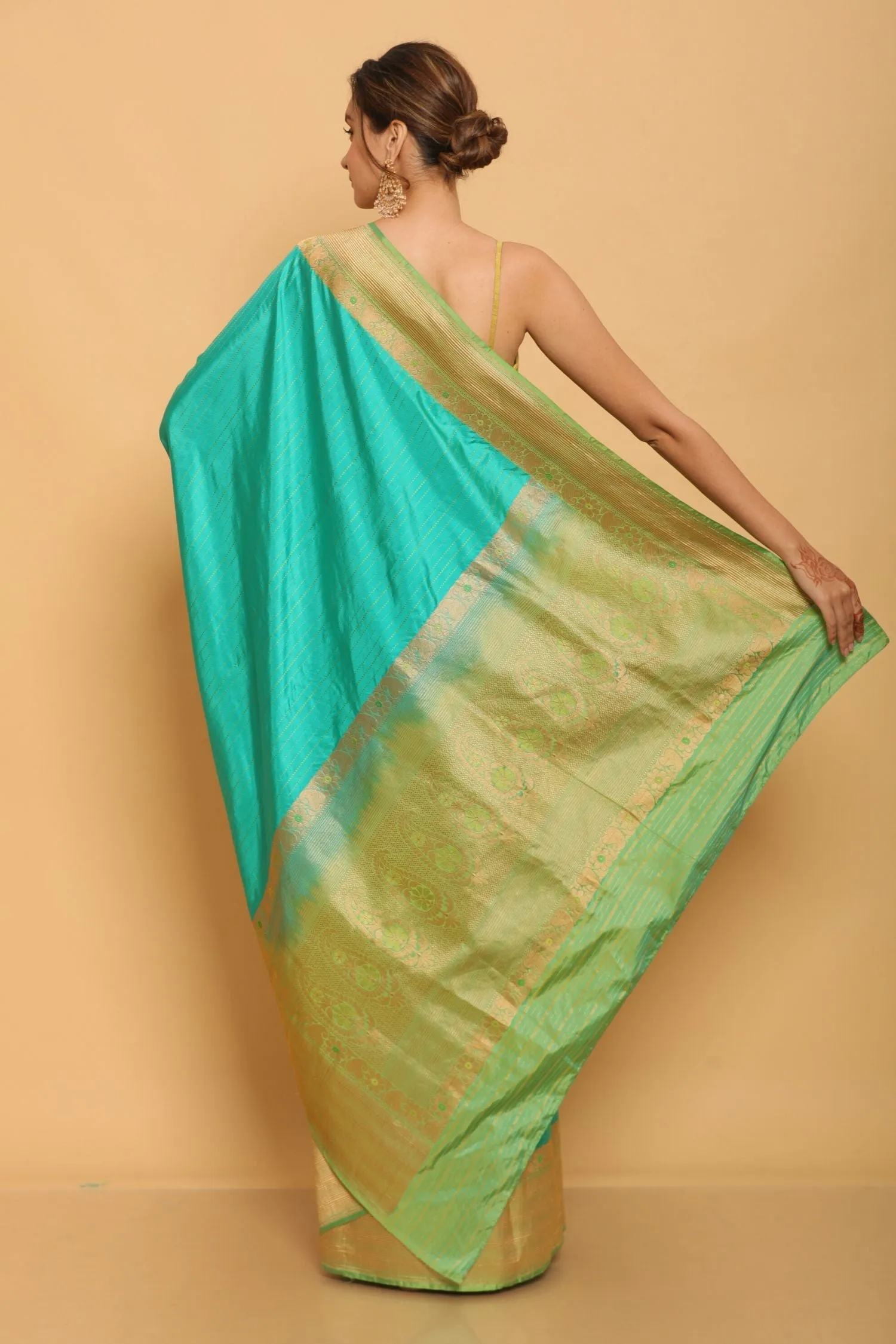 Shona benarasi silk saree