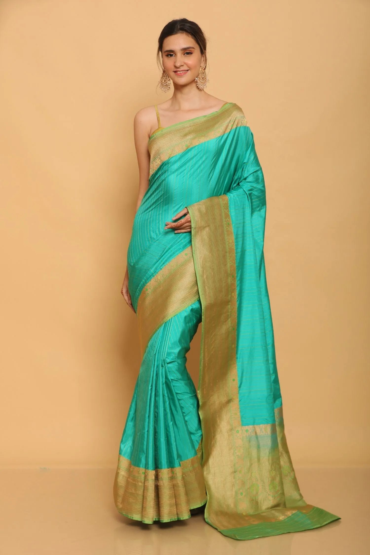 Shona benarasi silk saree