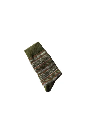 Sinau Socks Banawi Green